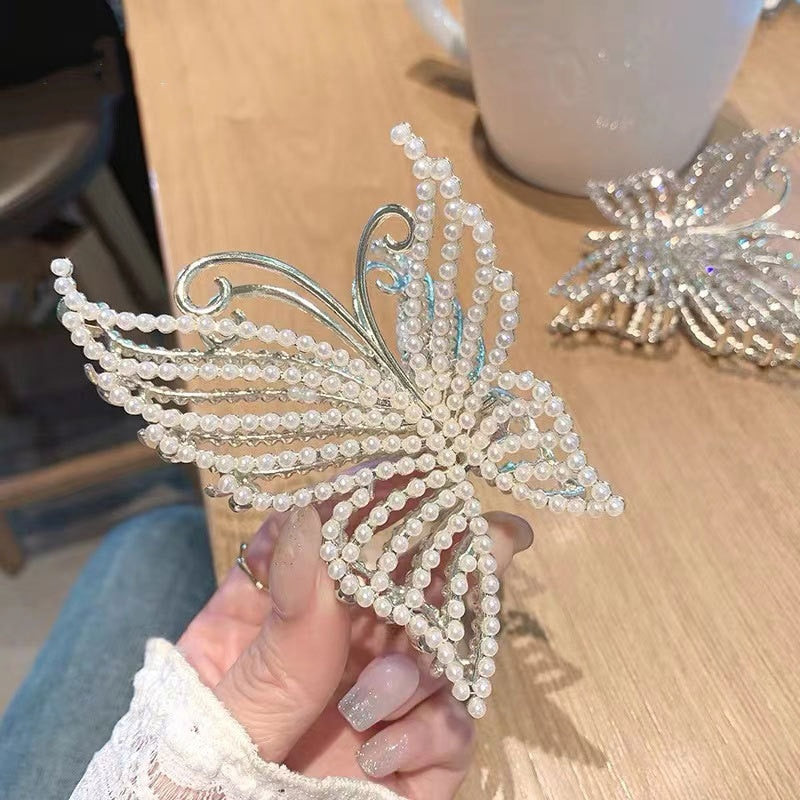 Avelena | Korea Perle Strass Haarnadel
