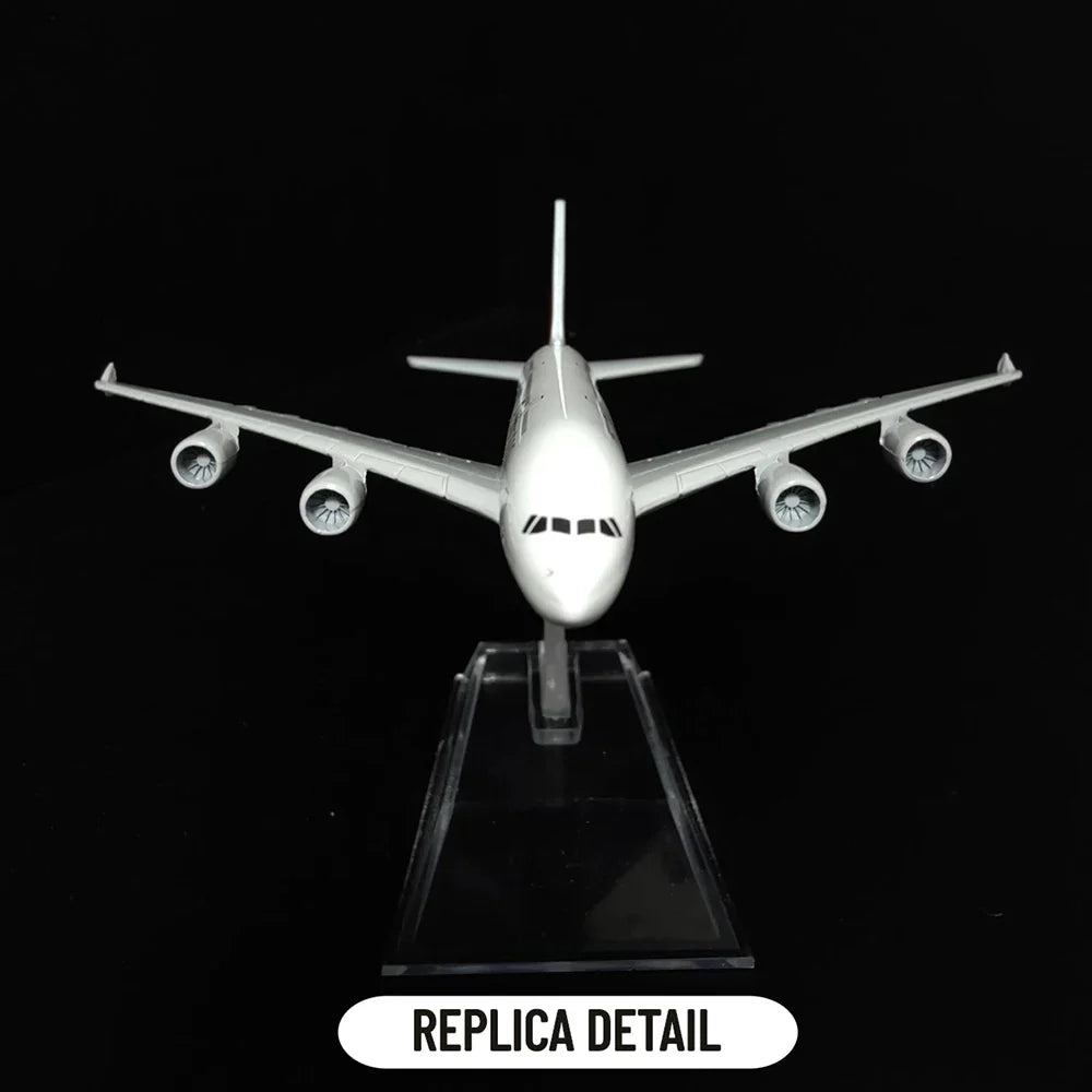 Avelena | Metallflugzeugmodell Emirates Airlines A380 B777 Flug Diecast Modellspielzeuge für Jungen