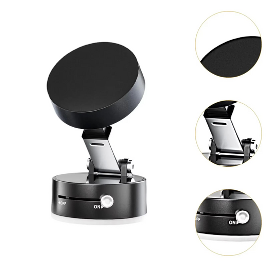 Avelena | Verstellbarer Auto-Handyhalter mit starkem Saugnapf und voller Winkelrotation