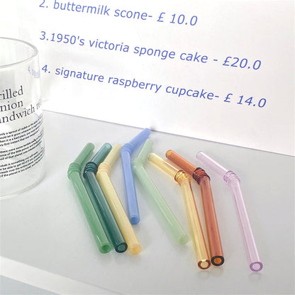 Avelena | Glasstrohhalm - Set aus 4