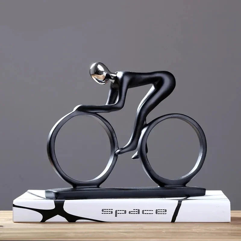 Avelena | Radfahrer Figurine Skulptur