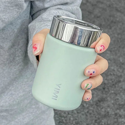 Avelena | 230ml Mini 316 Edelstahl Tragbare Thermoskanne - Taschen-Vakuumflasche