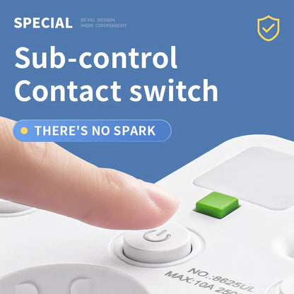 Avelena | VoltSafe | Multi-Steckdose – Sichere Ladung für alle Geräte