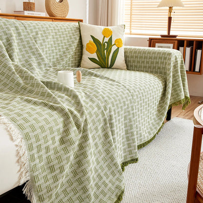 Avelena | DualComfort Wendbare Sofabezug – Stylischer, Waschbarer Couchschutz für 3–4-Sitzer Sofas