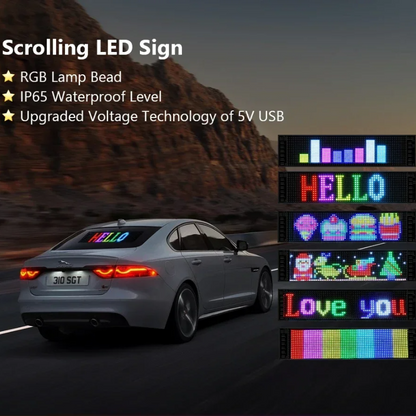 Avelena | Traurige Leddrive Fahrzeug Led Panel Ausstellung