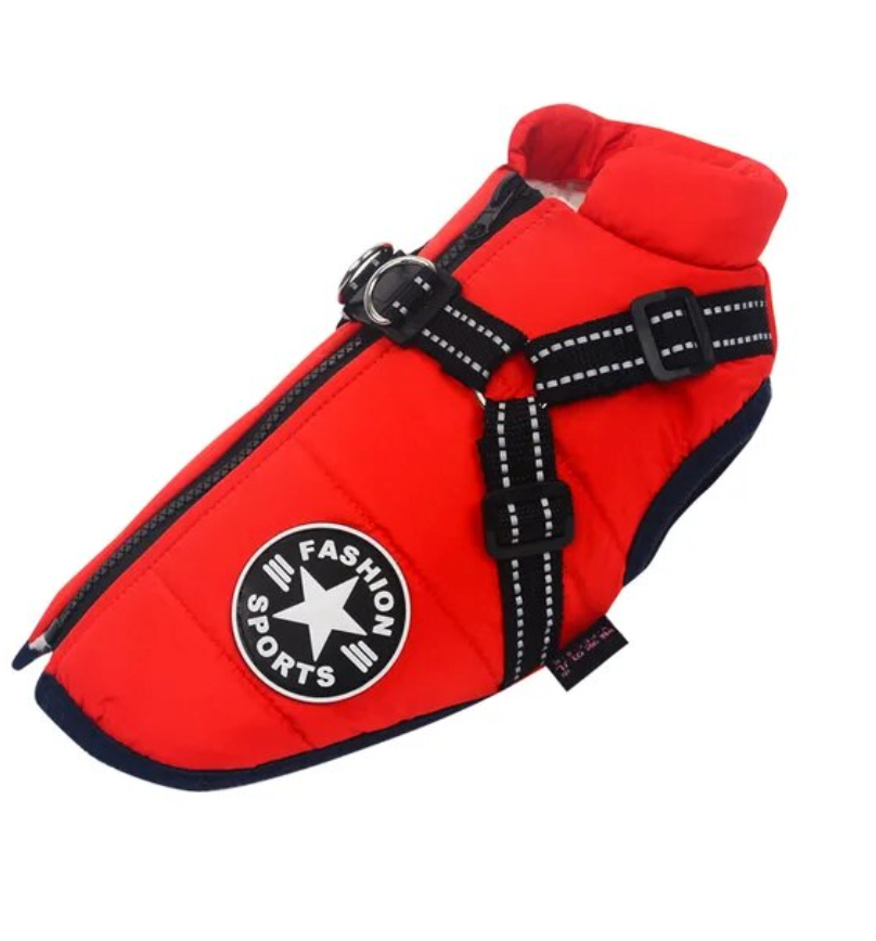 Avelena | Wasserdichter Hundemantel mit Bauchgurten – Emmaly