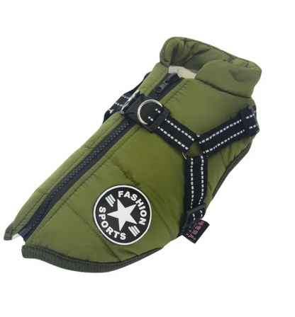 Avelena | Wasserdichter Hundemantel mit Bauchgurten – Emmaly