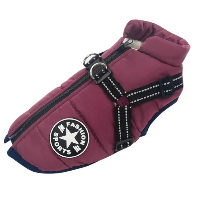 Avelena | Wasserdichter Hundemantel mit Bauchgurten – Emmaly