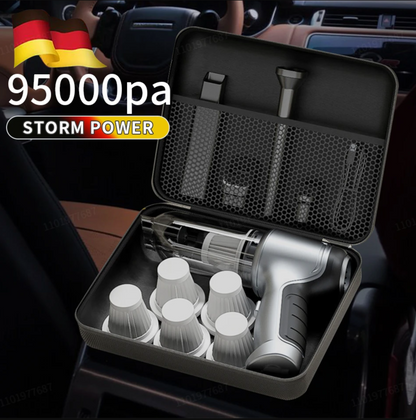 Avelena | DustBlaster | Der leistungsstärkste kabellose Autosauger