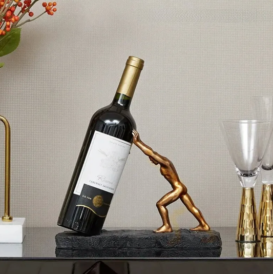 Avelena | Weinflaschenhalter - VinoLux - Premium Design - Luxuriöser Blickfang
