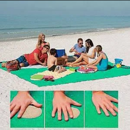 Avelena | XXL Sandfreies Strandtuch | Zandsheet | 200x200