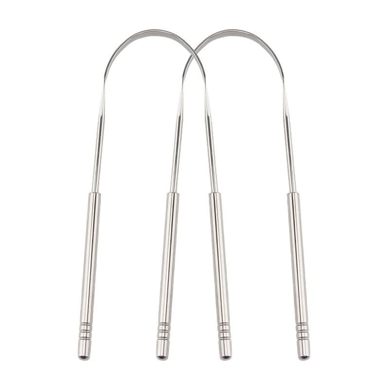 Avelena | Edelstahl Zungenschaber für frischen Atem & bessere Mundhygiene