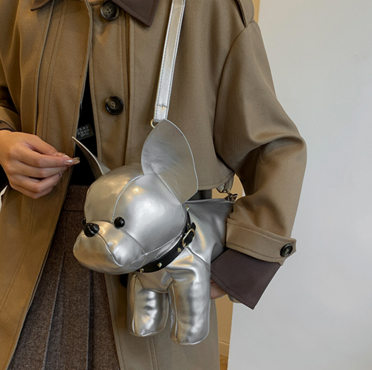 Avelena | Frenchie Shape Umhängetasche Für Damen
