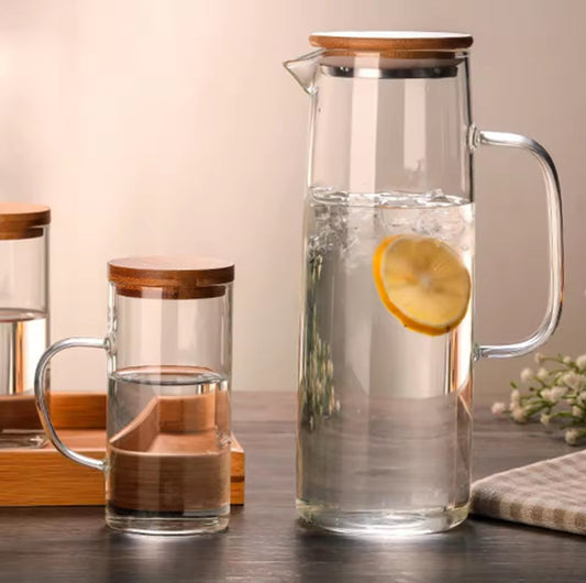 Avelena | 1.2L hitzebeständiger Glaskrug