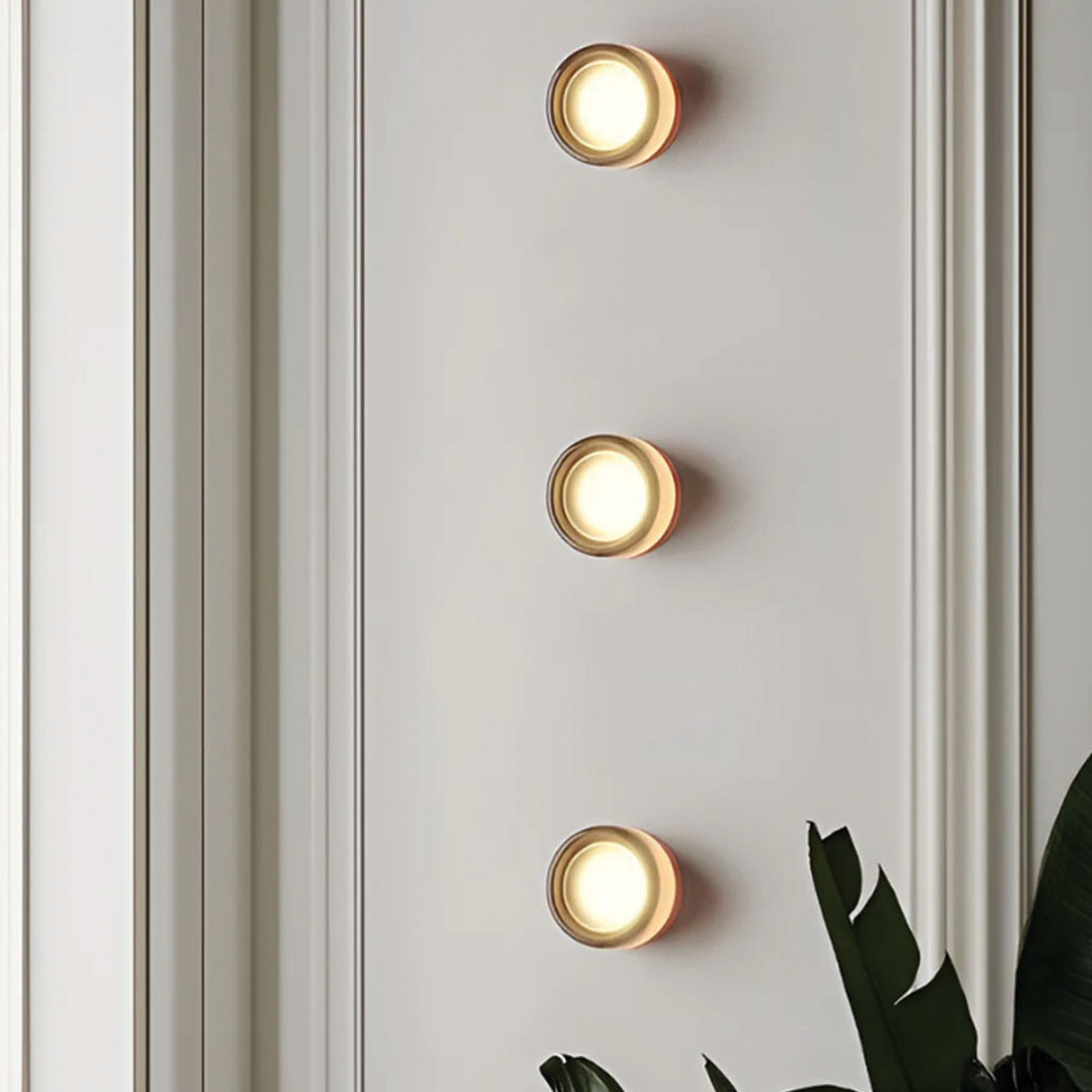 Avelena | DimpleGlow – Stilvolle Wandlampe für zeitgenössisches Interieur