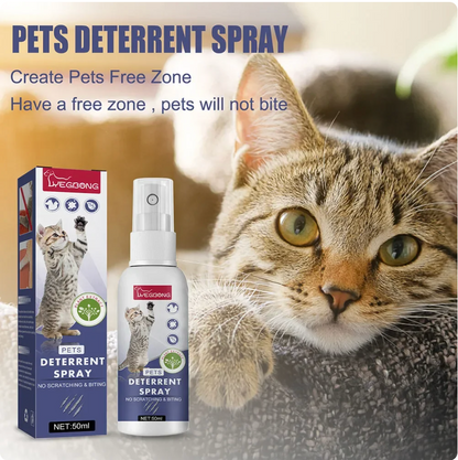 Avelena | Wagspray Katze & Hund Kratzer/Dicke Abwehrmittel - Natürlich & Sicher