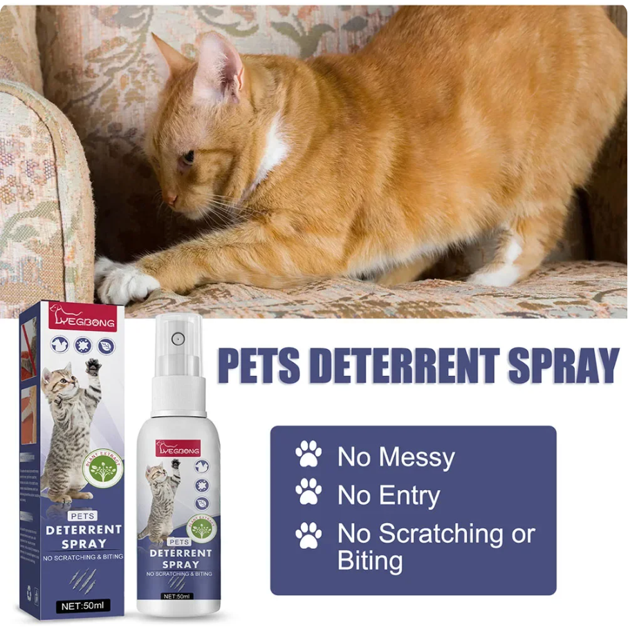 Avelena | Wagspray Katze & Hund Kratzer/Dicke Abwehrmittel - Natürlich & Sicher