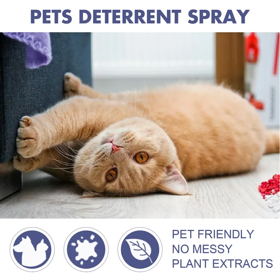 Avelena | Wagspray Katze & Hund Kratzer/Dicke Abwehrmittel - Natürlich & Sicher
