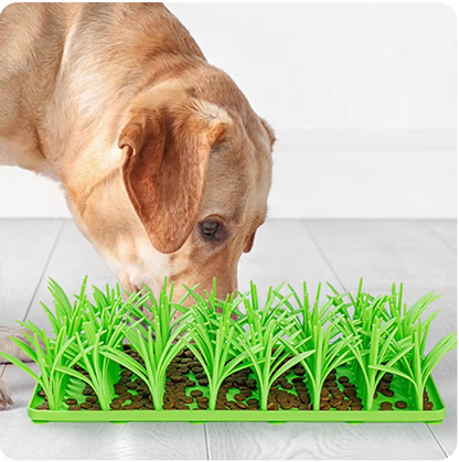 Avelena | Wagsnuff Gras Snuffle Matte für Hunde und Katzen