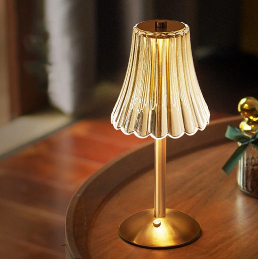 Avelena | Wiederaufladbare USB-LED-Tischlampe im Retro-Design