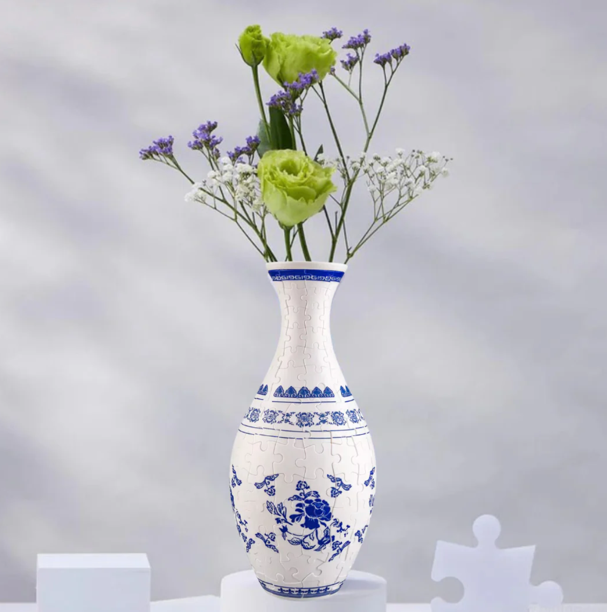 Avelena | Puzzlevase 160-Teile 3D Gebogene Vase Puzzle