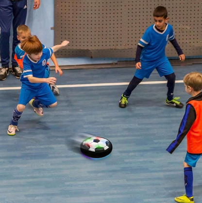 Avelena | Hover Kick LED schwebender Fußball für Kinder – Indoor Gleitsoccer-Spielzeug