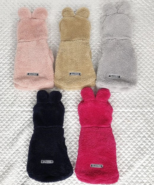 Avelena | Waghoodie Weiche Kaninchenohren Jacke - Hunde/Katzen
