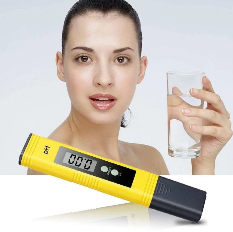 Avelena | Digitaler LCD-pH-Meter Genauigkeit 0,01 Aquarien Pool pH-Tester für Wasser Wein Urin Autokalibrierung
