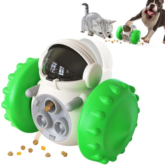 Avelena | Wagbot Langsame Fütter-Spielzeug für Hunde/Katzen - Keine Batterien benötigt