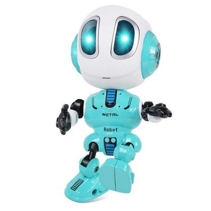Avelena | Sprachroboter für Kinder Wiederaufladbar Über Usb, Led-Augen, Handy und Bleistifthalter Spielzeug
