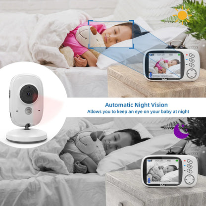 Avelena | Kabellose Video-Babyphone mit Wiegenliedern