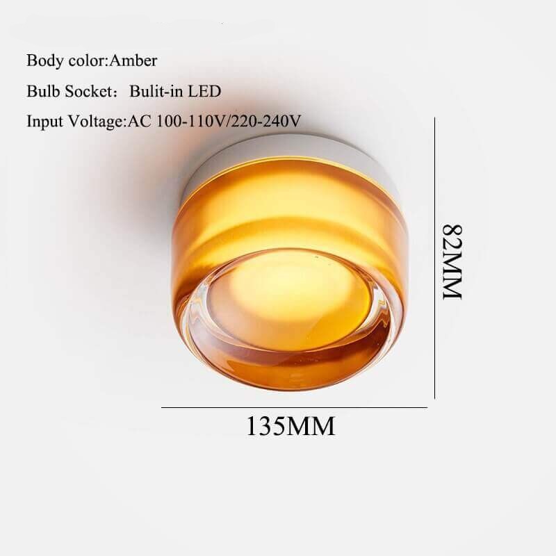 Avelena | Futuristische und einzigartige solide Plexiglas-Wandleuchte