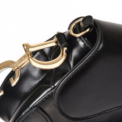 Avelena | Luxuriöse Damen Schultertasche Exklusive Pu Leder Satteltasche