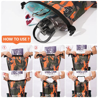 Avelena | Wasserfester Rucksack mit Nass-/Trocken-Trennung Aquavault