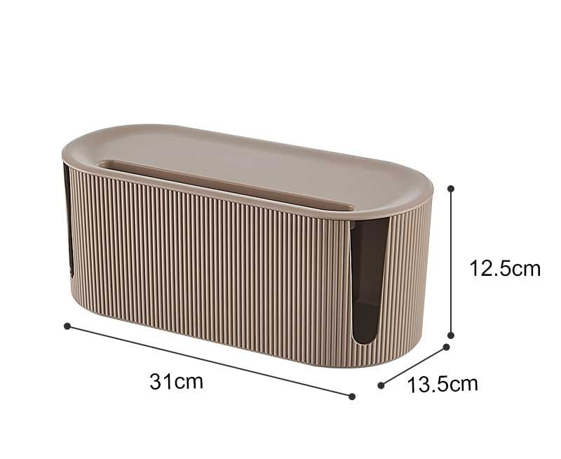 Avelena | Design Aufbewahrungsbox Organizer für Kabel, Adapter und Steckdosenleisten