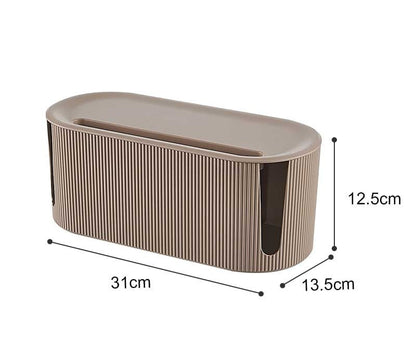 Avelena | Design Aufbewahrungsbox Organizer für Kabel, Adapter und Steckdosenleisten