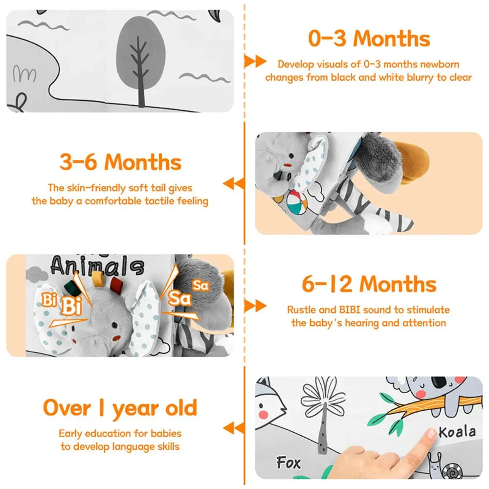 Avelena | Baby Sensory Educational Book