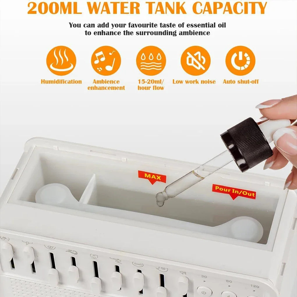 Avelena | Bluetooth Soundtherapie Luftbefeuchter