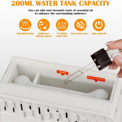 Avelena | Bluetooth Soundtherapie Luftbefeuchter