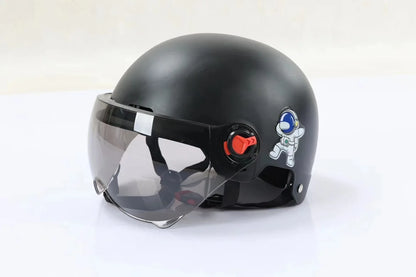 Avelena | Offenes Gesicht Motorradhelm mit Goggles – Orion