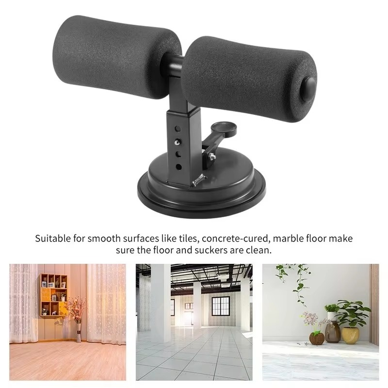 Avelena | Verstellbare Sit-Up-Stange mit Saugnapfbasis für Core- und Ganzkörper-Workouts