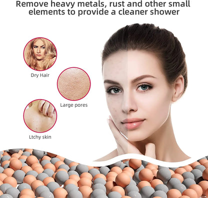 Avelena | Hochdruck Wasserersparende Duschkopf mit Filter - AquaGlow