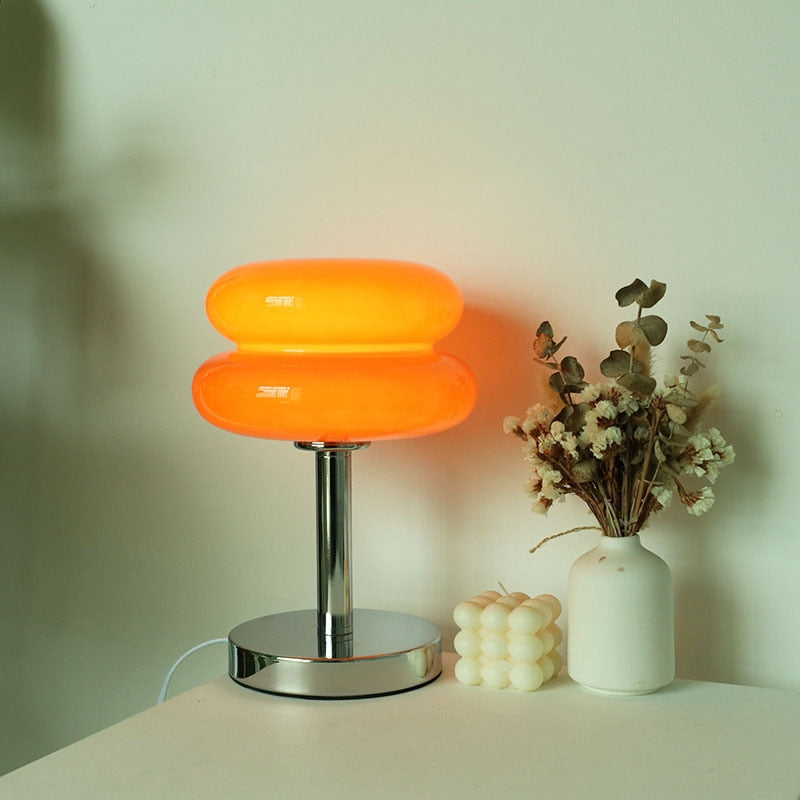 Avelena | Macaron Glas Retro-Modern Dimminglampe