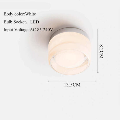 Avelena | Futuristische und einzigartige solide Plexiglas-Wandleuchte