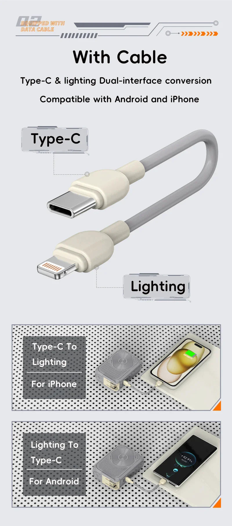 Avelena | USB Tragbare Magnetische Drahtlose Powerbank