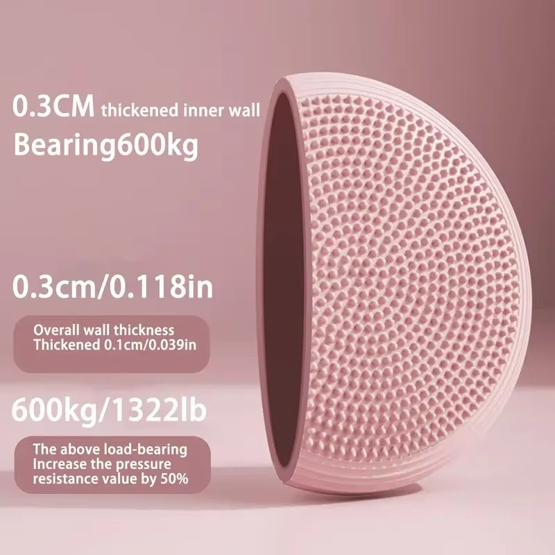 Avelena | Dicke Yogamatte mit Balancestütze und Stoßdämpfung für das Home-Gym und Fitness