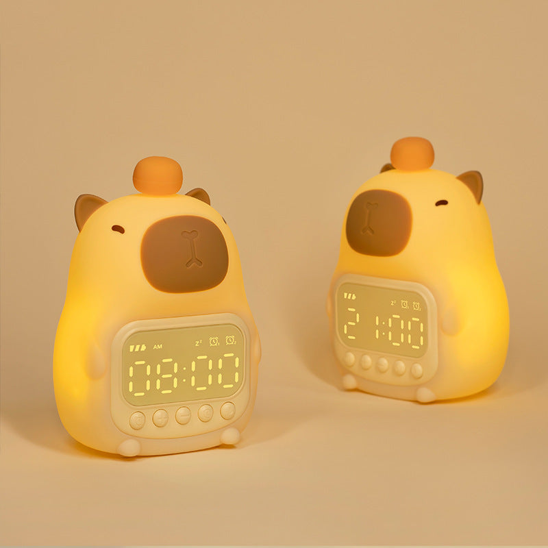 Avelena | Legendäres Capybara-Förmiges Wecker mit Süßer Funktionalität