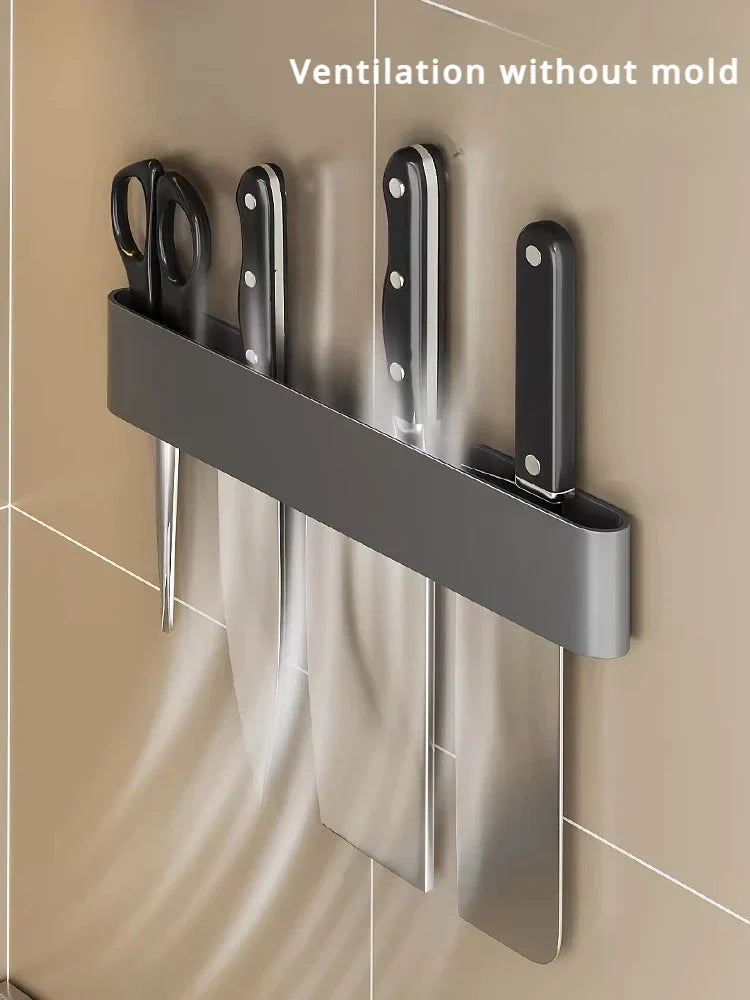 Avelena | Messerhalter - Knifey - Edelstahl - Multifunktionsregal