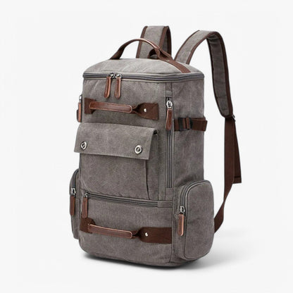 Avelena | Vintage Canvas Backpack – Stylisch & Funktional mit Laptopfach für Alltag & Abenteuer