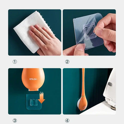 Avelena | Flexiclean Toilettenbürste Leckfreies Design Mit Einfachem Reinigen